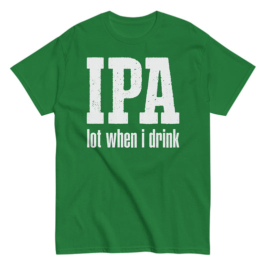 Unisex IPA Lover Classic Tee for Beer Fans