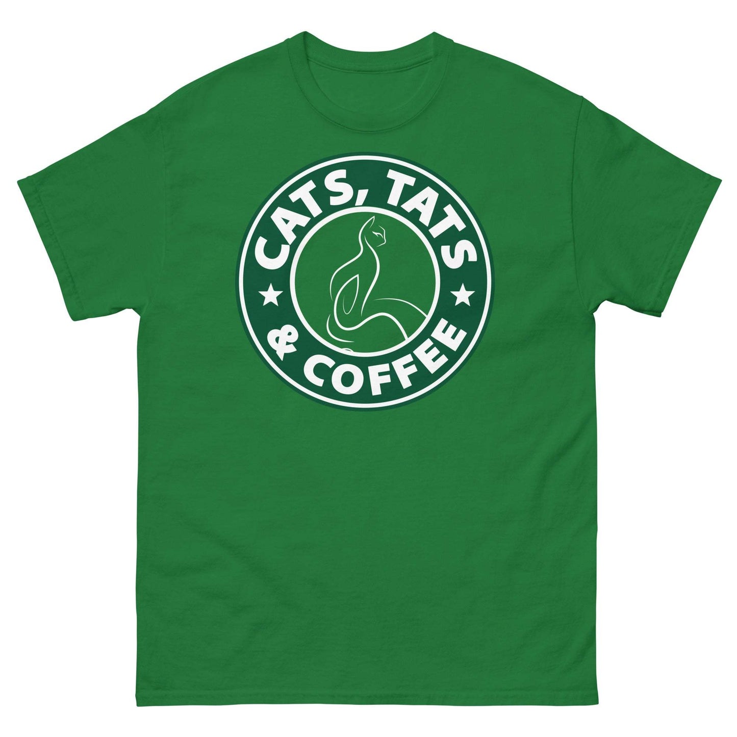 Cats, Tats, and Coffee Unisex Classic Tee