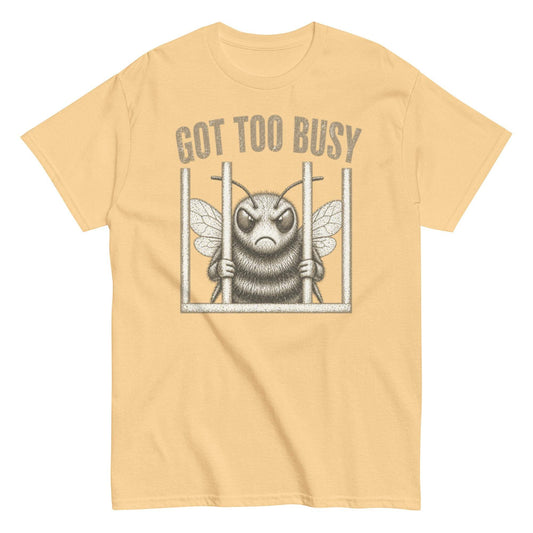 Bee Behind Bars Jailed Unisex Tee