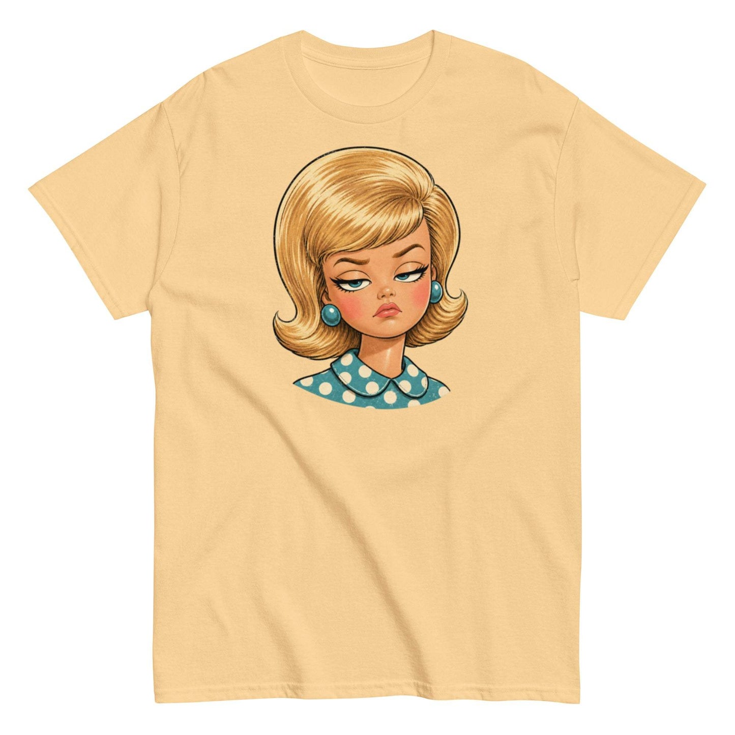 Deadpan Doll Stank Face Classic Tee for Unimpressed Individuals