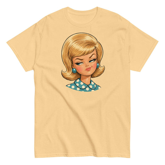Petty Smirk Doll Stank Face Classic Tee - Bold design on 100% cotton fabric