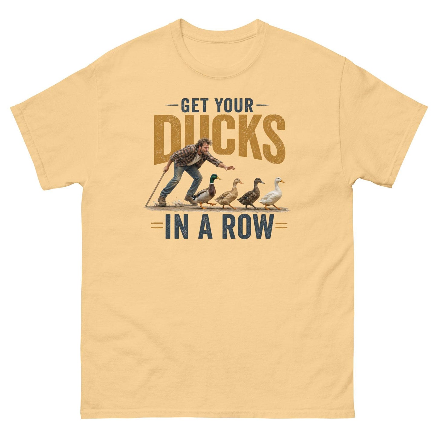 Literal Duck Row Tee for Fans of Visual Interpretation