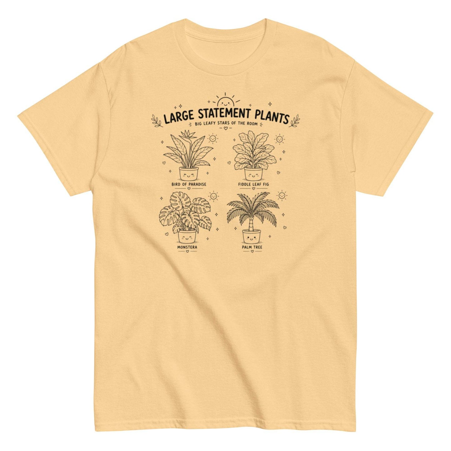 Large statement plant tee for garden and plant lovers