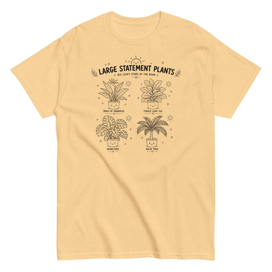 Large statement plant tee for garden and plant lovers