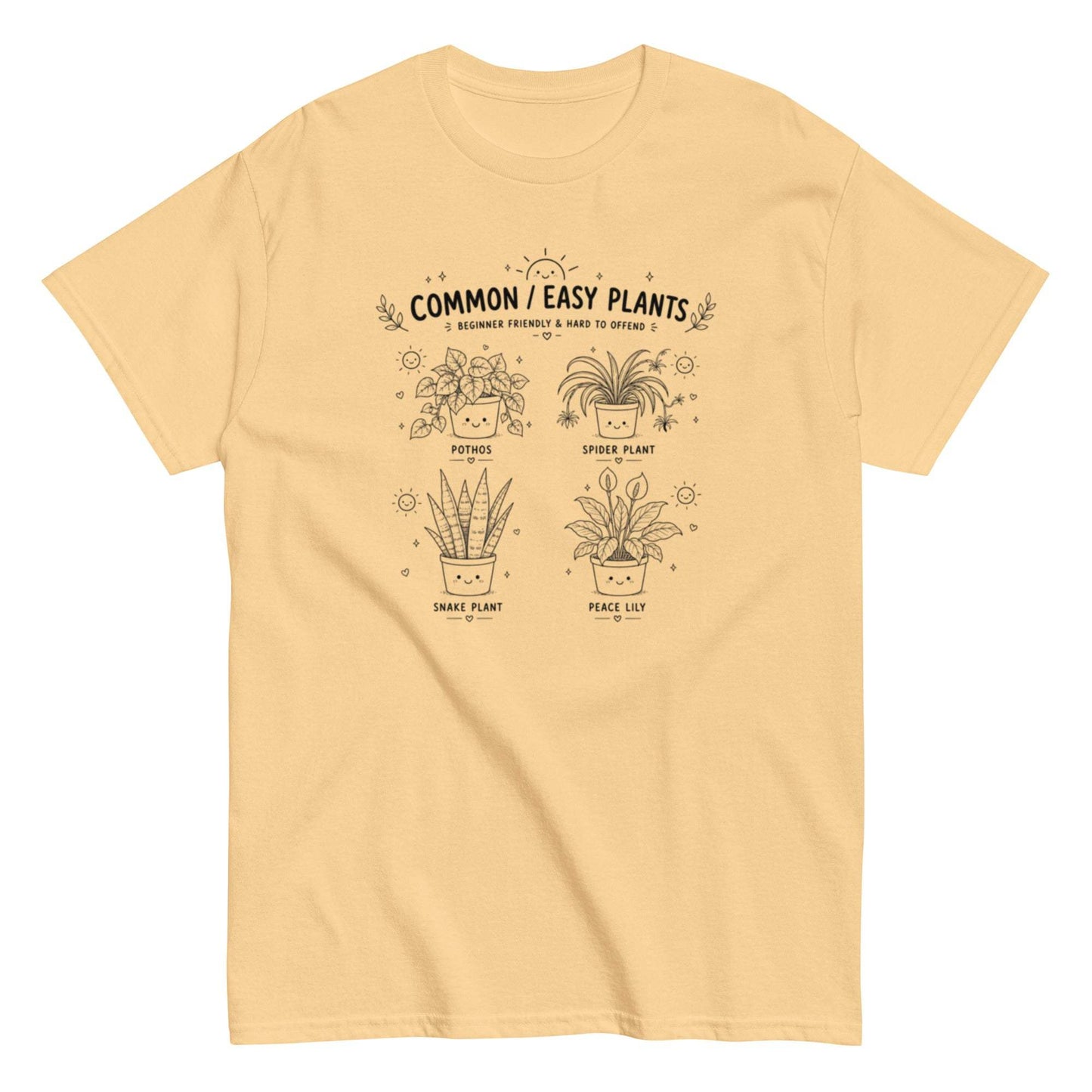 Common/Easy Plants Garden Plant Lover Tee - Unisex Cotton Tee