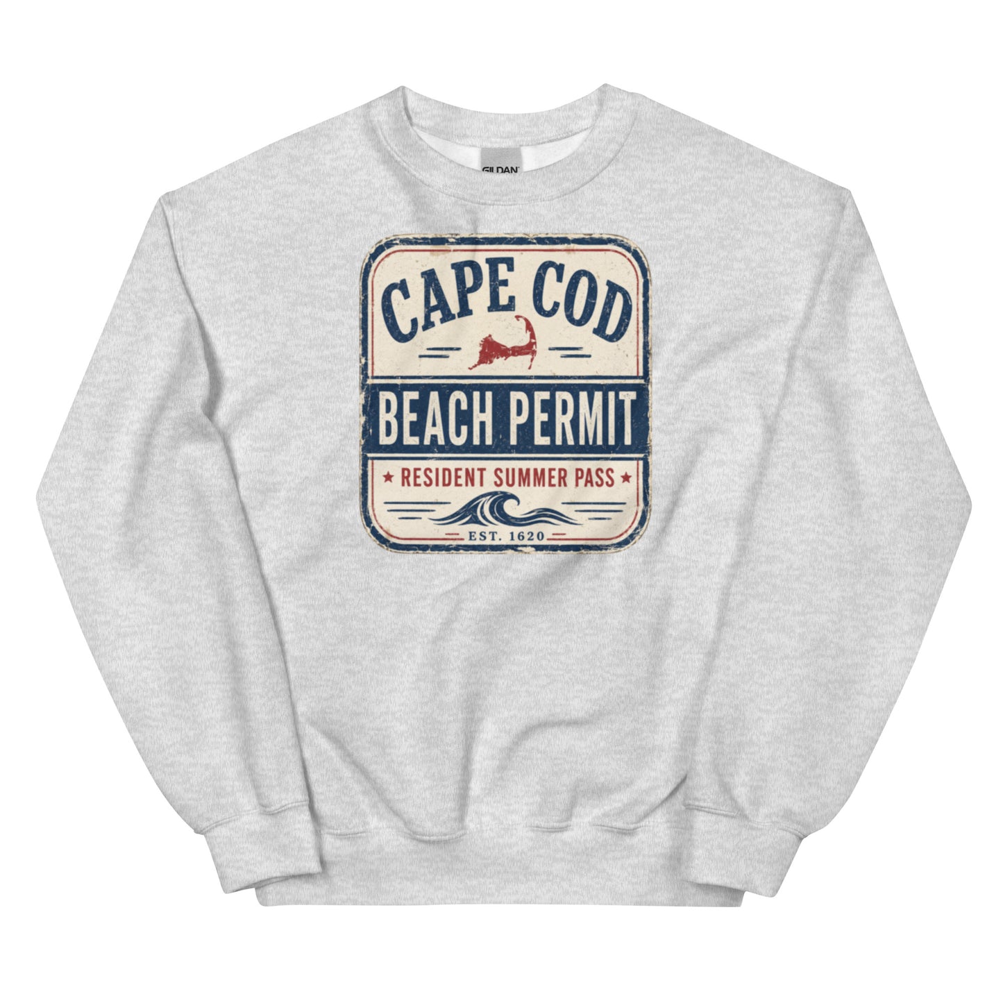 Cape Cod Beach Permit Sweatshirt