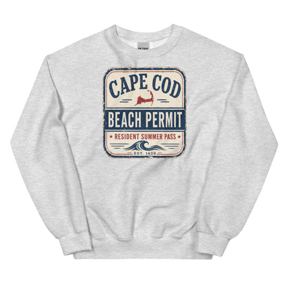 Cape Cod Beach Permit Sweatshirt