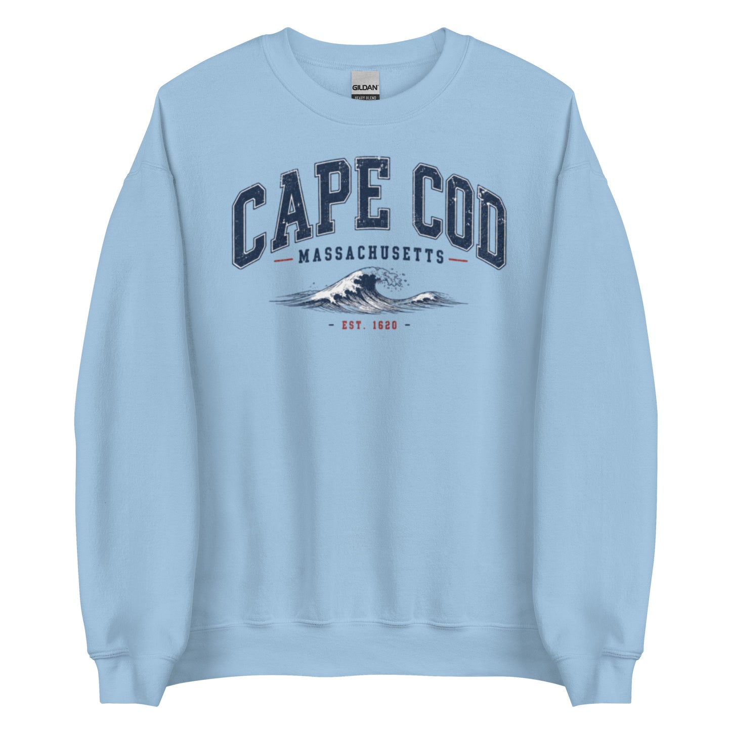 Vintage Cape Cod Arch Unisex Sweatshirt with Nautical Design