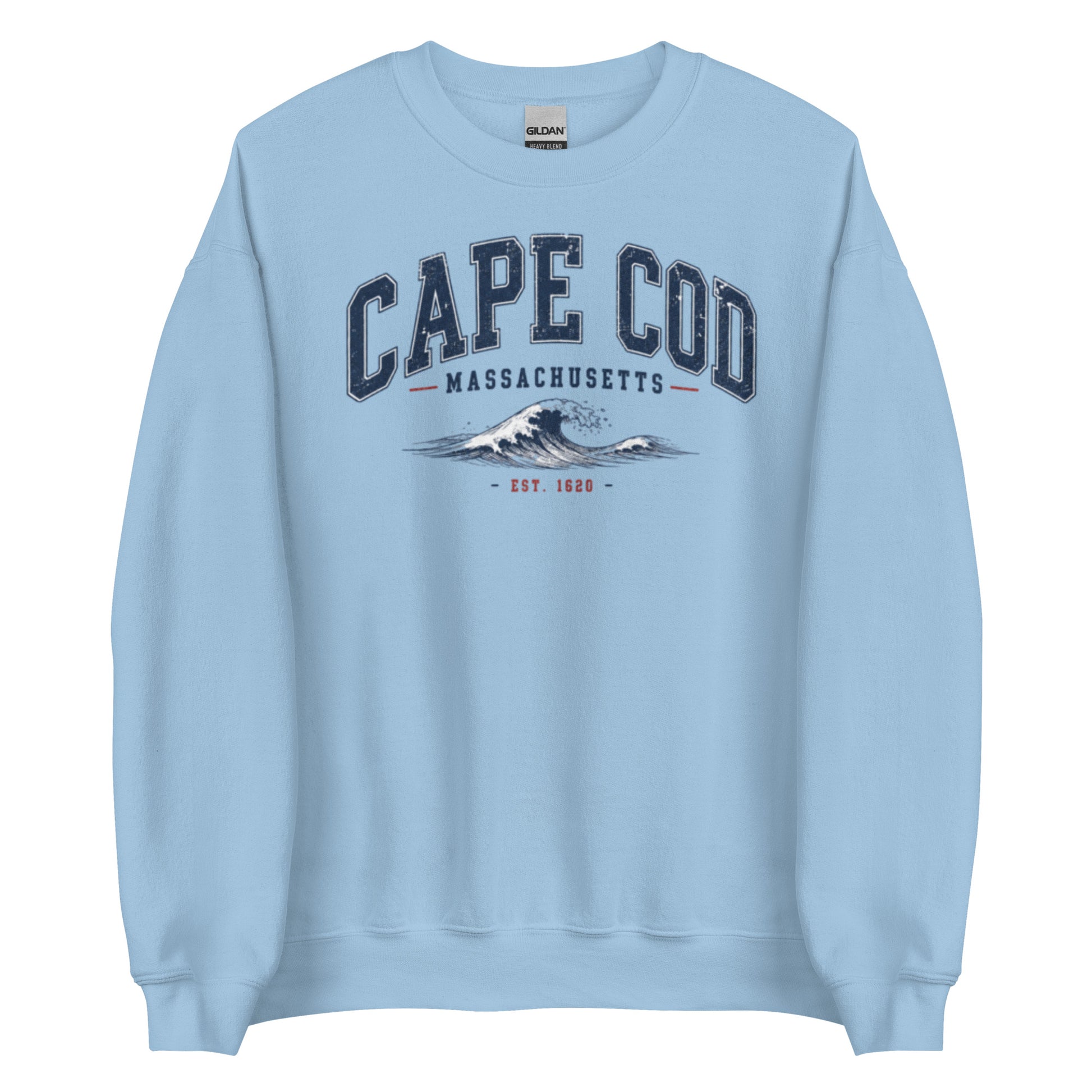 Vintage Cape Cod Arch Unisex Sweatshirt with Nautical Design