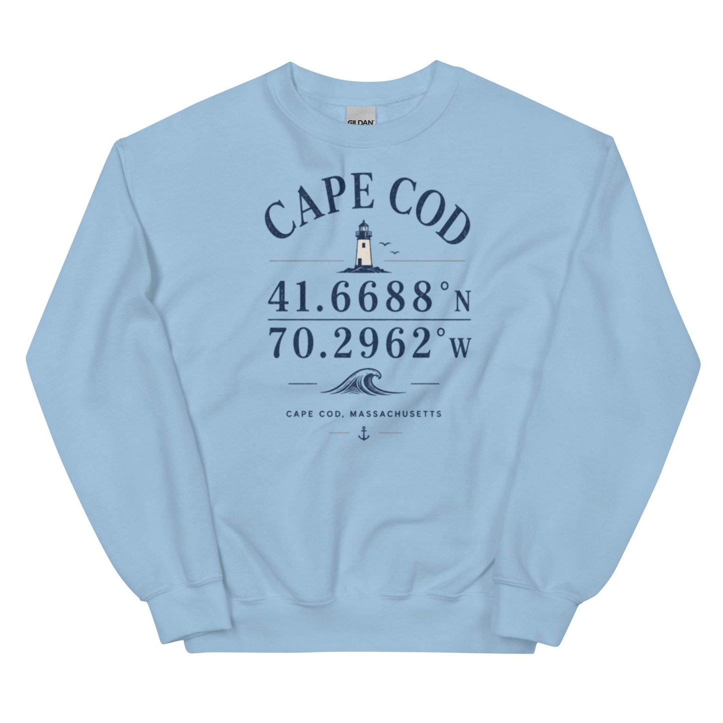 Cape Cod Coordinates Sweatshirt