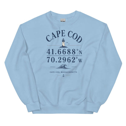 Cape Cod Coordinates Sweatshirt