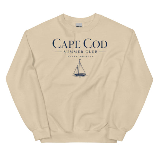 Cape Cod Summer Club unisex sweatshirt for Massachusetts lovers