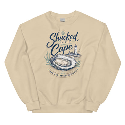 Cape Cod Shucked Sweatshirt - Coastal Design and Cozy Fit