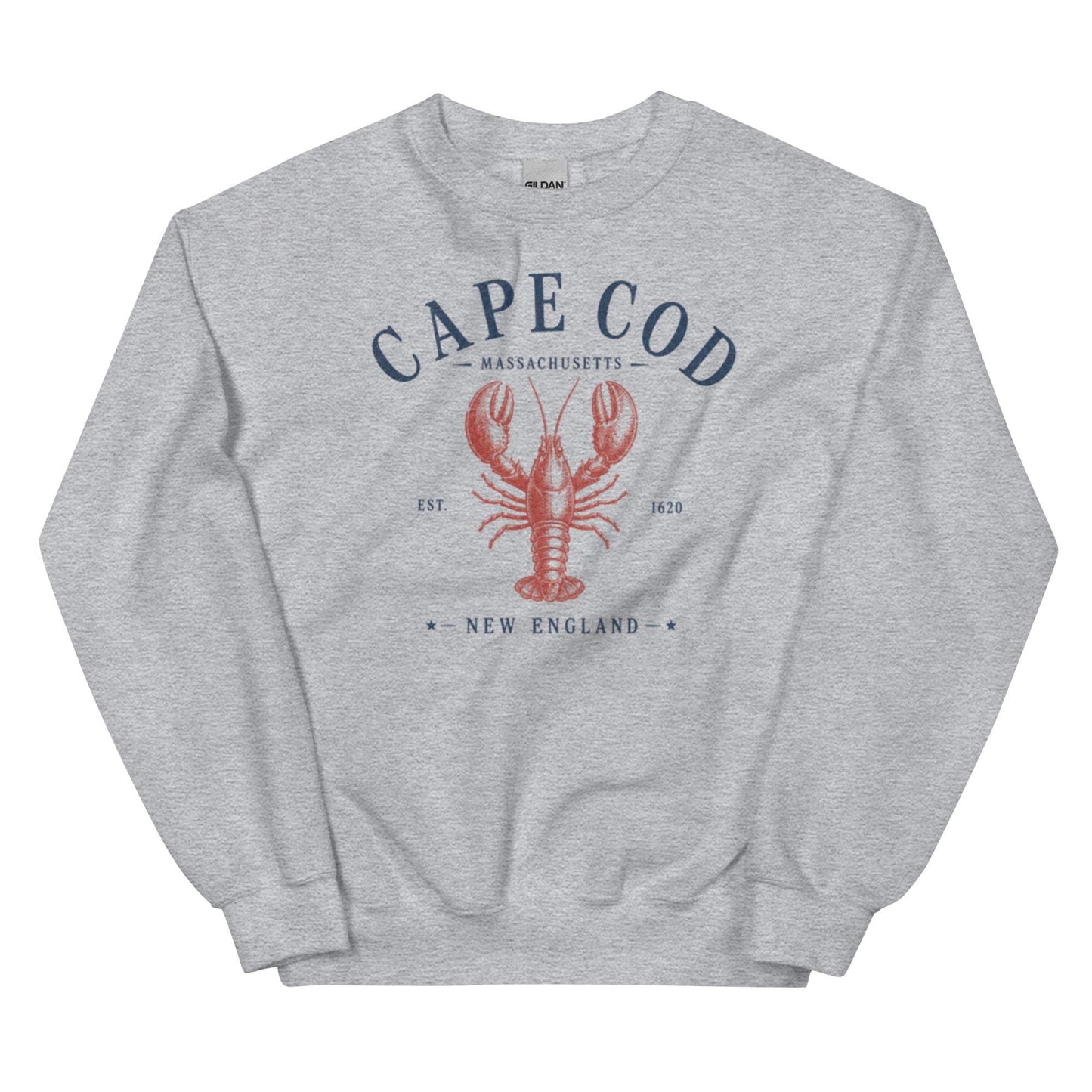 Cape Cod Lobster sweatshirt for New England warmth