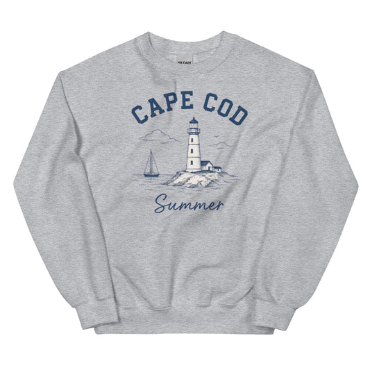 Cape Cod Lighthouse sweatshirt for summer memories