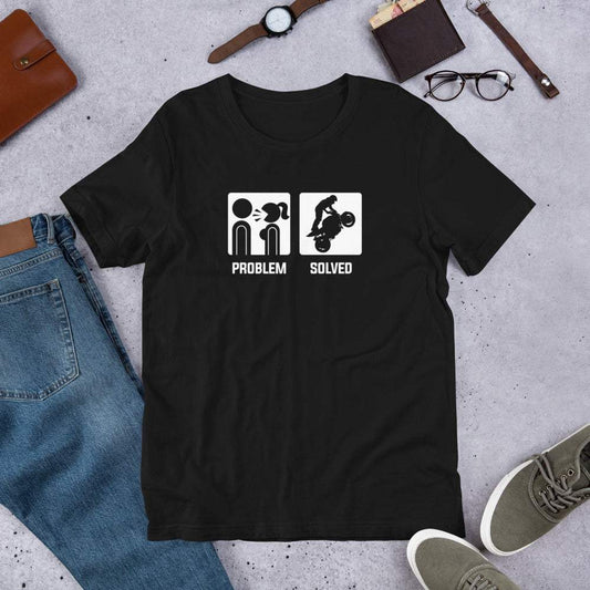 Biker Motorcycle Tee - Soft and comfortable shirt for sportbike enthusiasts, available in sizes S-4X. Perfect gift for