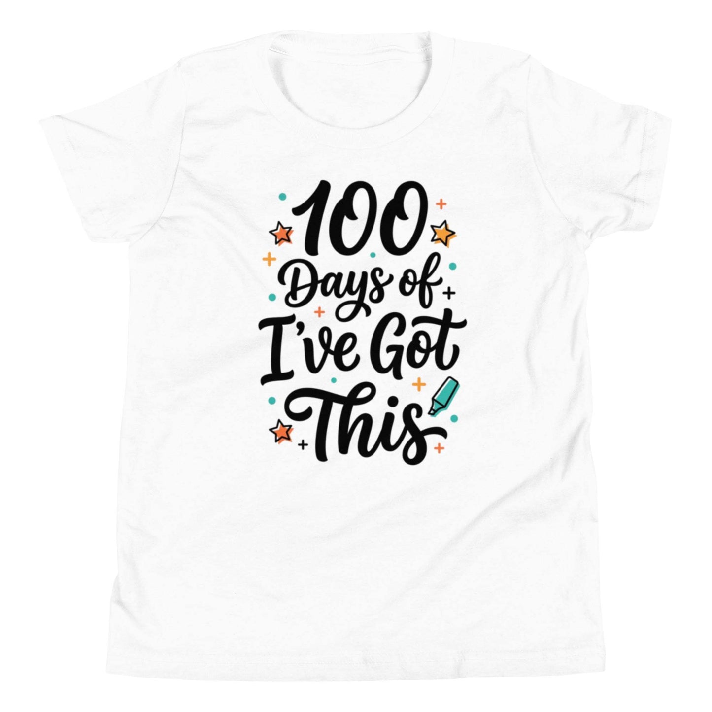 Youth shirt with 'I've Got This' design for 100th day of school